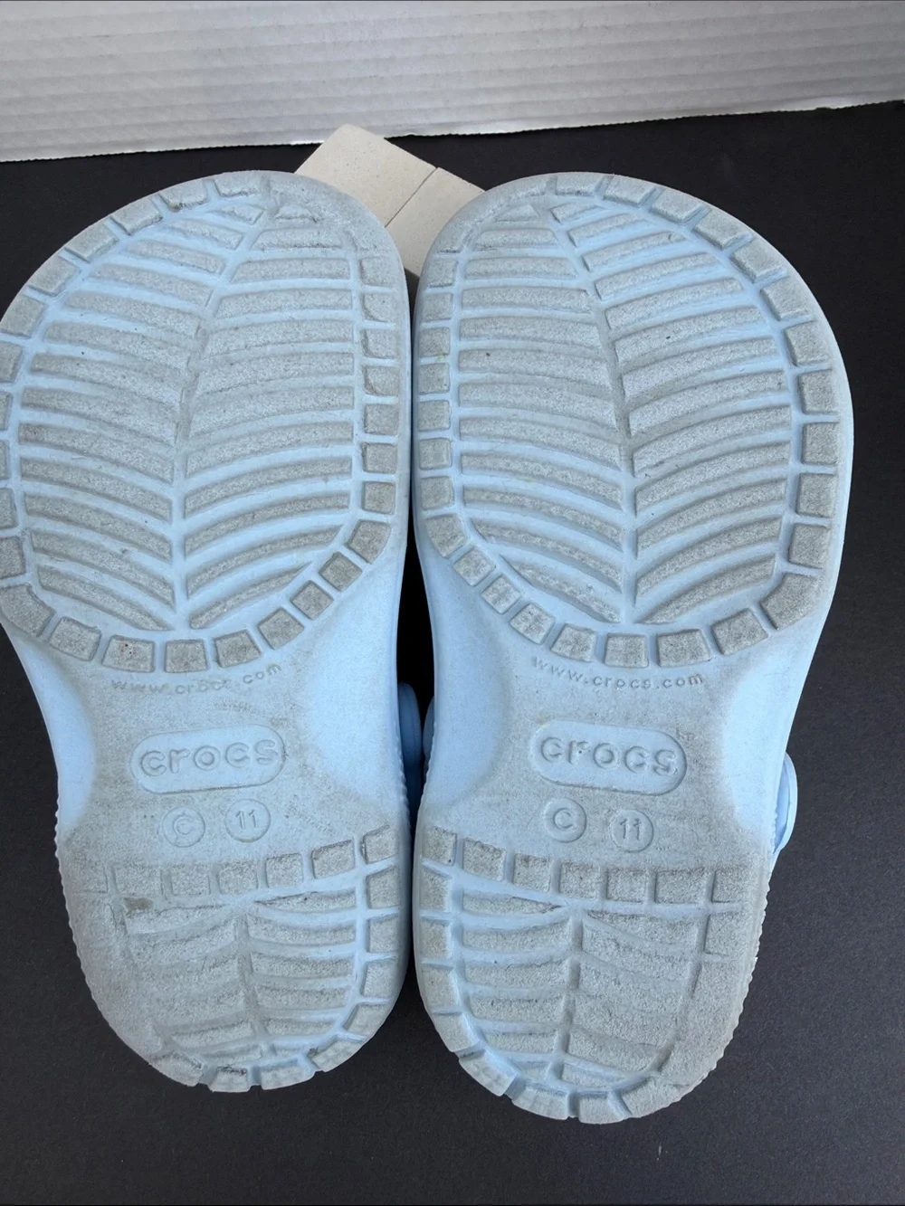 CROCS Kids Classic Clog in Baby Blue